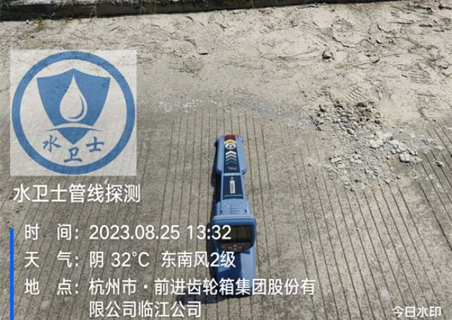 宿迁地埋电缆探测案例-杭齿集团临江公司